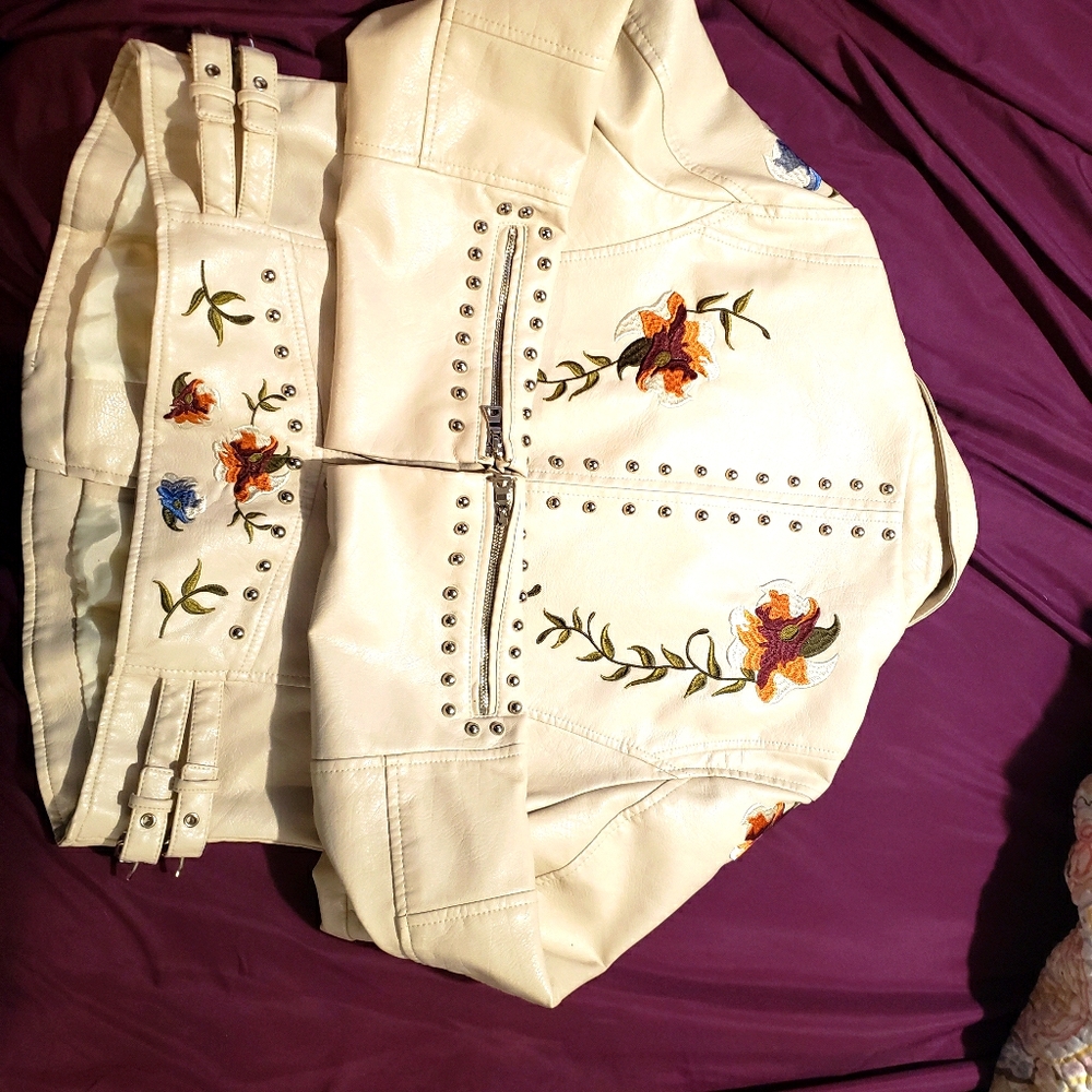 Faux Leather Jacket
